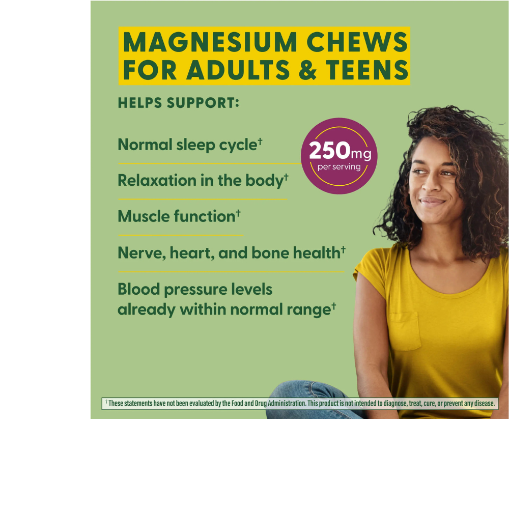 Relax + Calm Magnesium Soft Chews - Grape