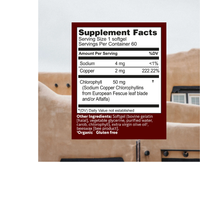 Thumbnail for ChlorOxygen Chlorophyll Concentrate Softgels