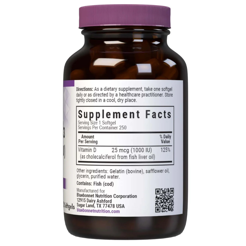 VITAMIN D3 25 mcg (1000 IU)