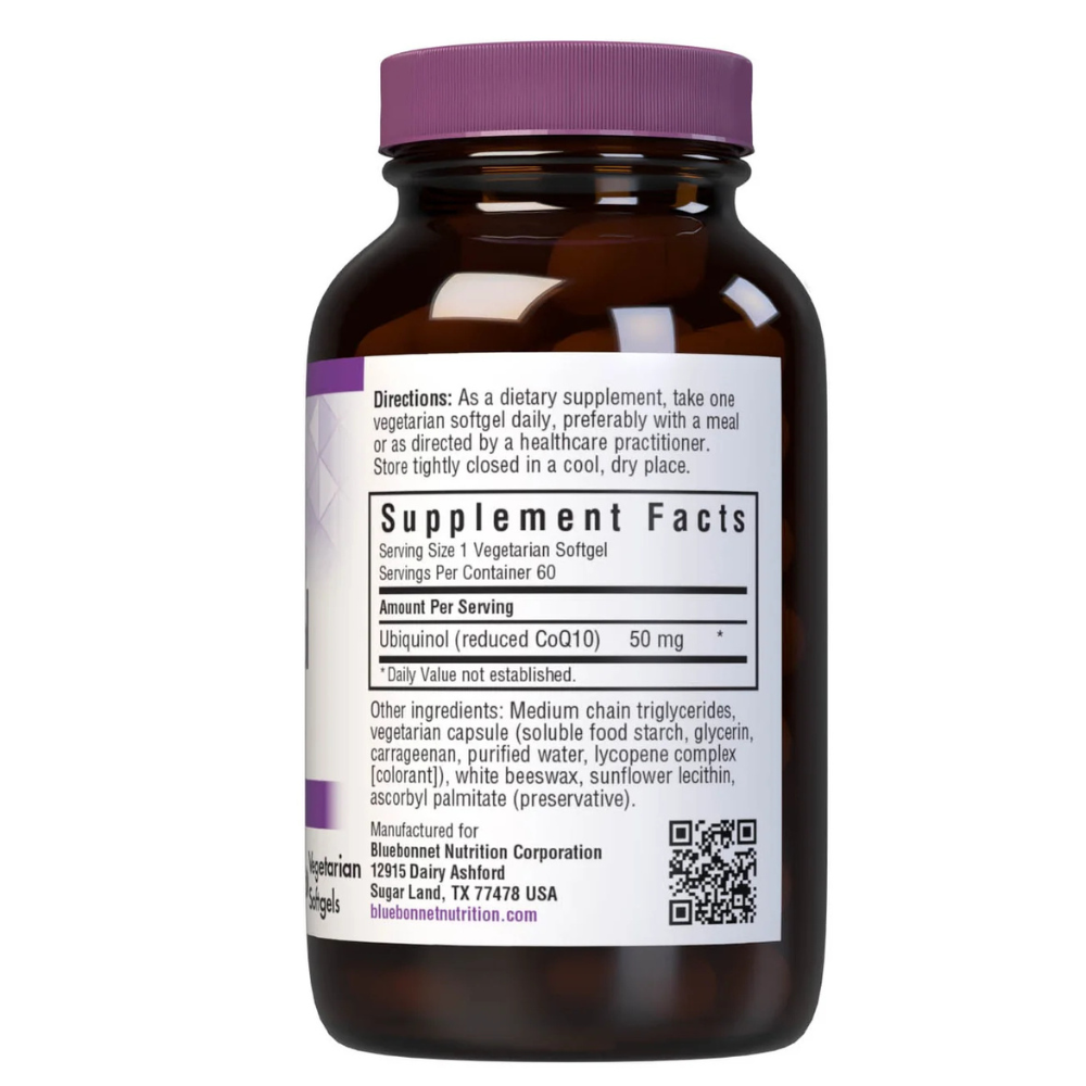 CELLULAR ACTIVE COQ10 UBIQUINOL 50 mg