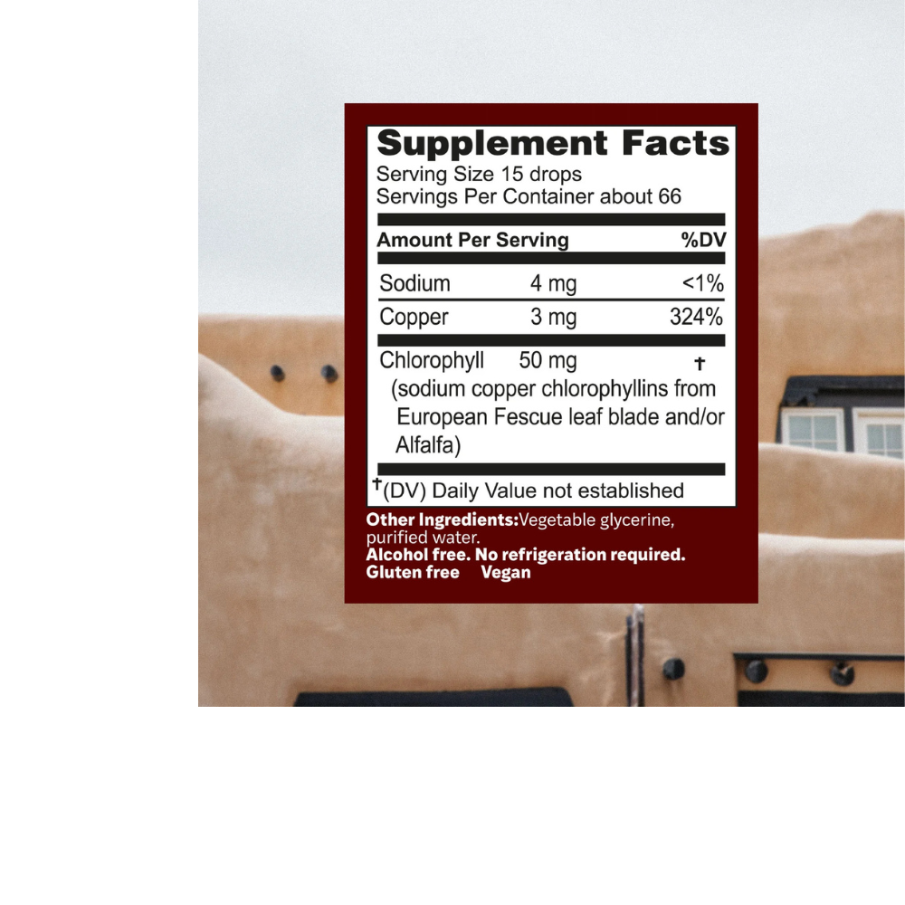 ChlorOxygen Chlorophyll Concentrate Alcohol Free Liquid Extract-Original