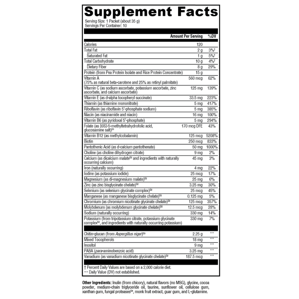 FIT Food Lean Complete, Sugar & Stevia - Free