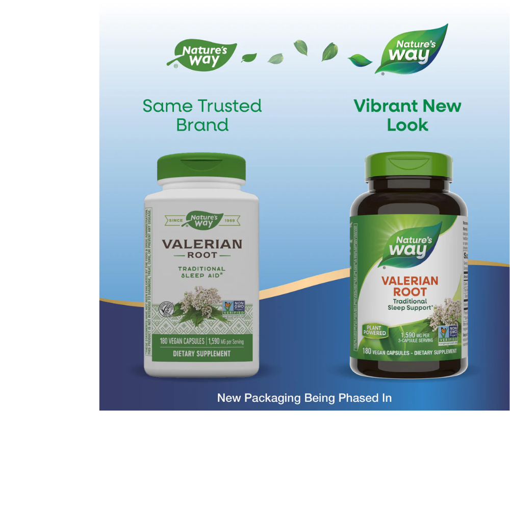 Nature's Way Valerian Root, 180 | Village Green Apothecary