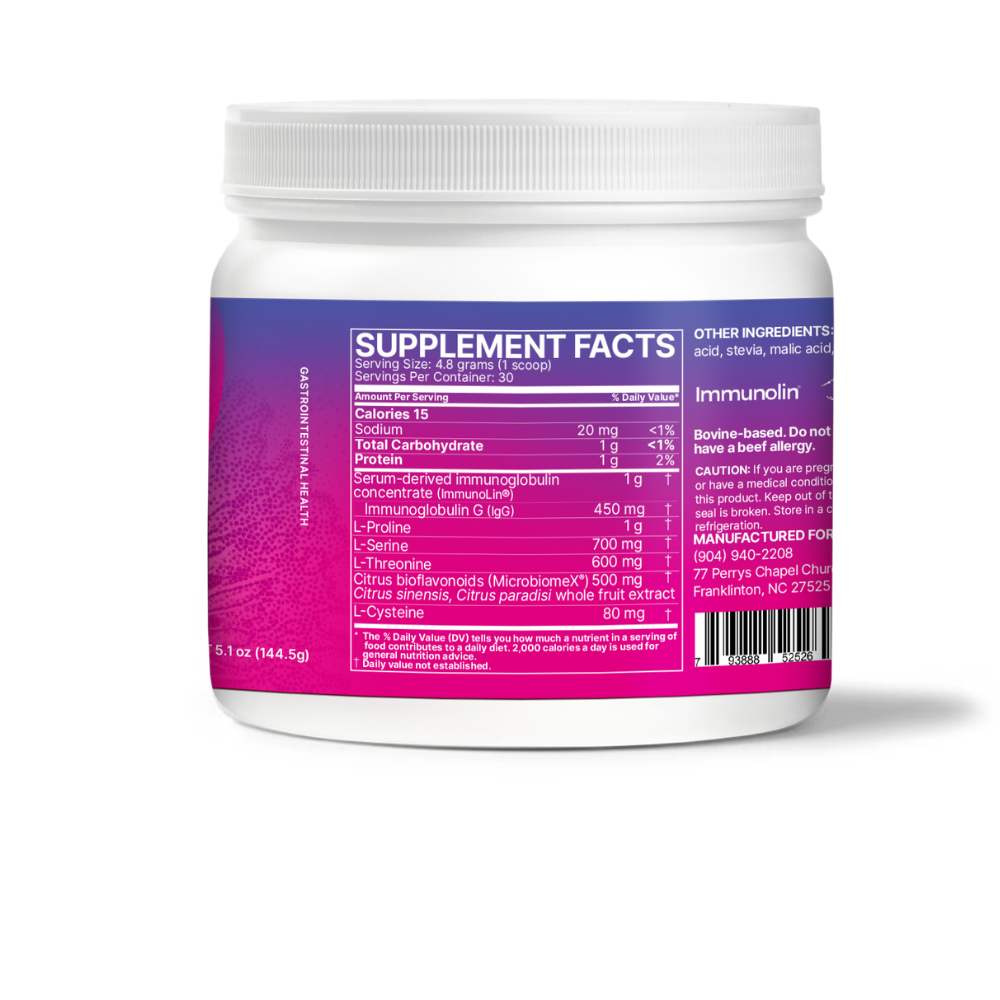 MegaMucosa Powder, Berry Acai Flavored