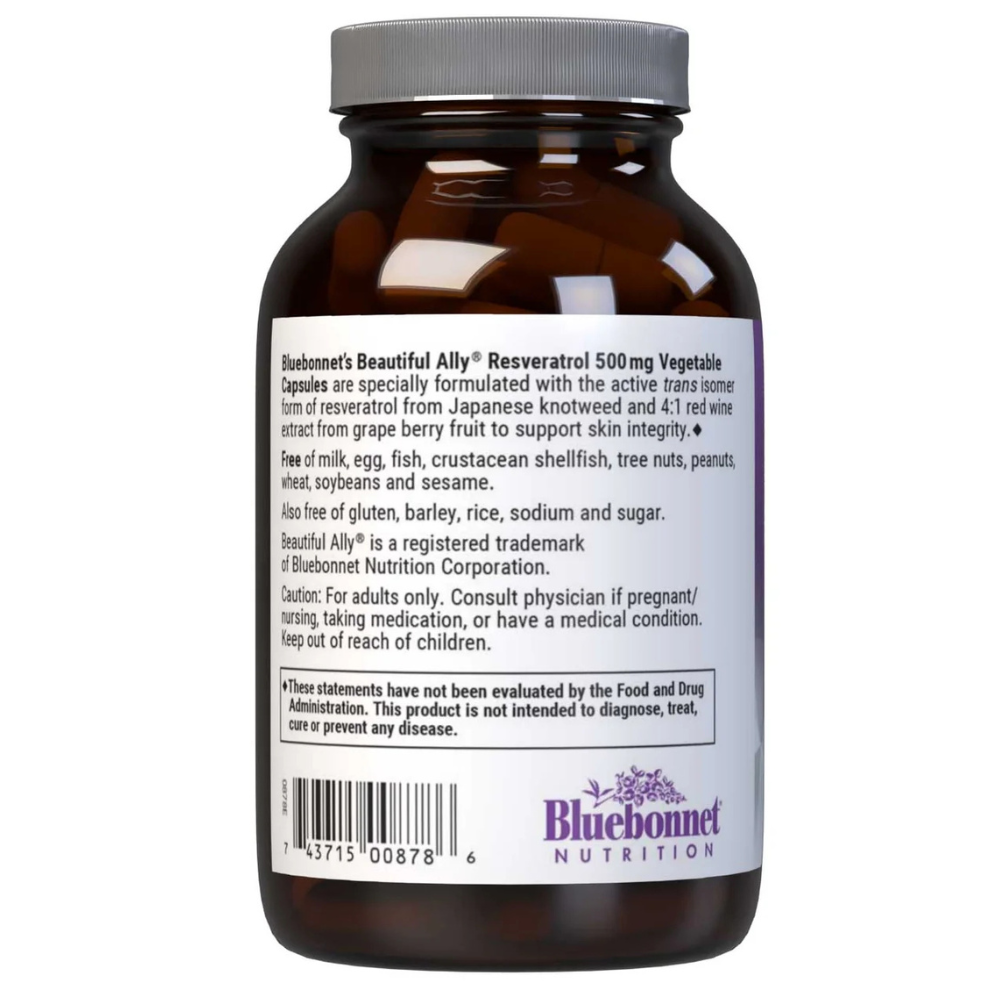 BEAUTIFUL ALLY RESVERATROL 500 mg