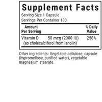 Thumbnail for VITAMIN D3 2000 IU 50 mcg