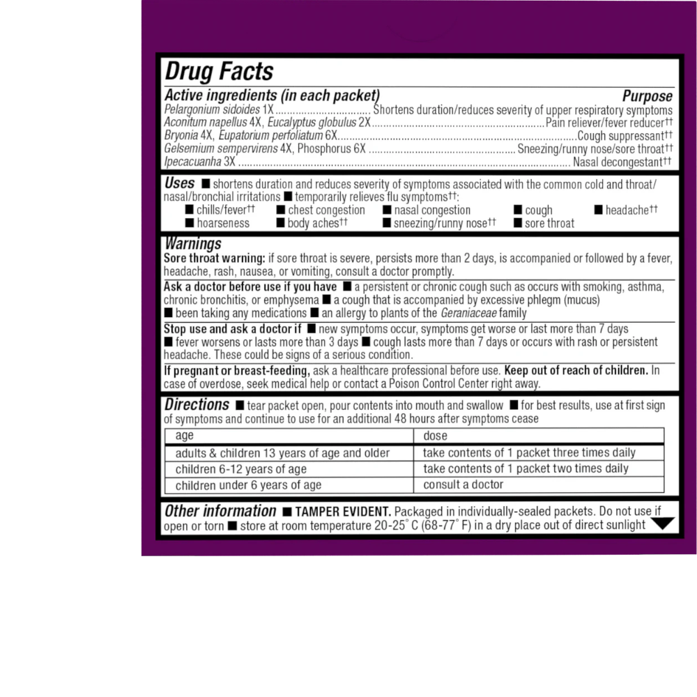Cold+Flu Relief FastActives