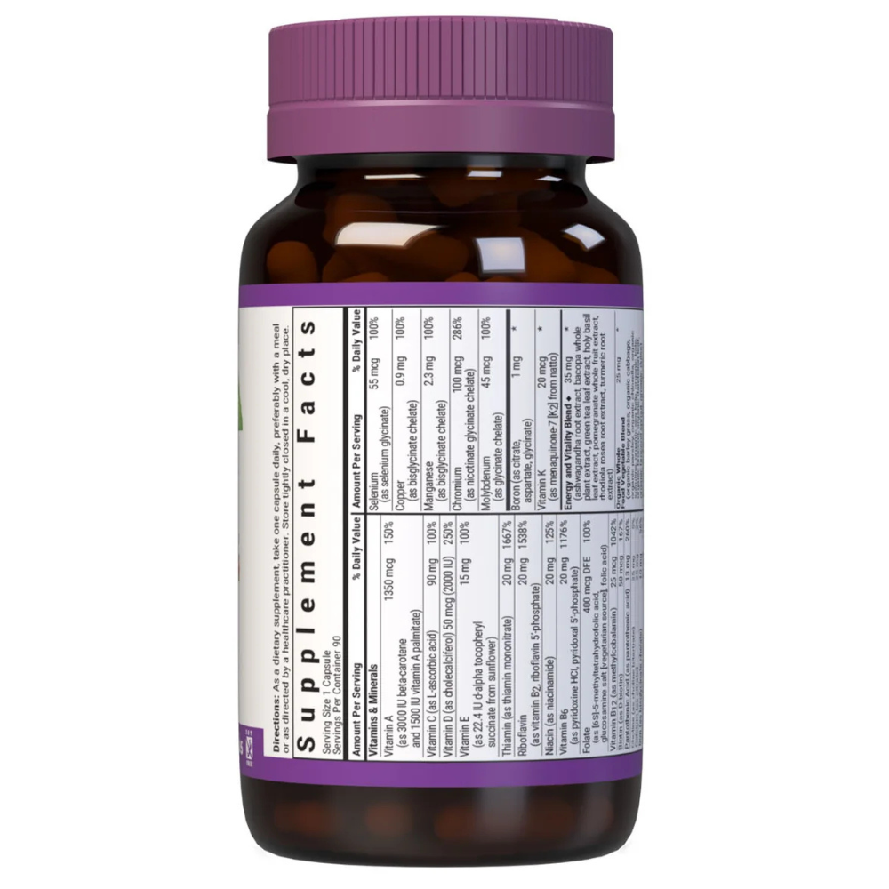 MAXI ONE WHOLE FOOD-BASED MULTIPLE (With Iron)