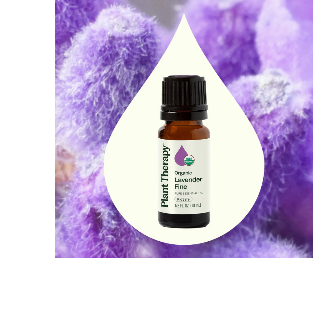 Aceite Esencial Puro de Lavanda Fina Orgánica