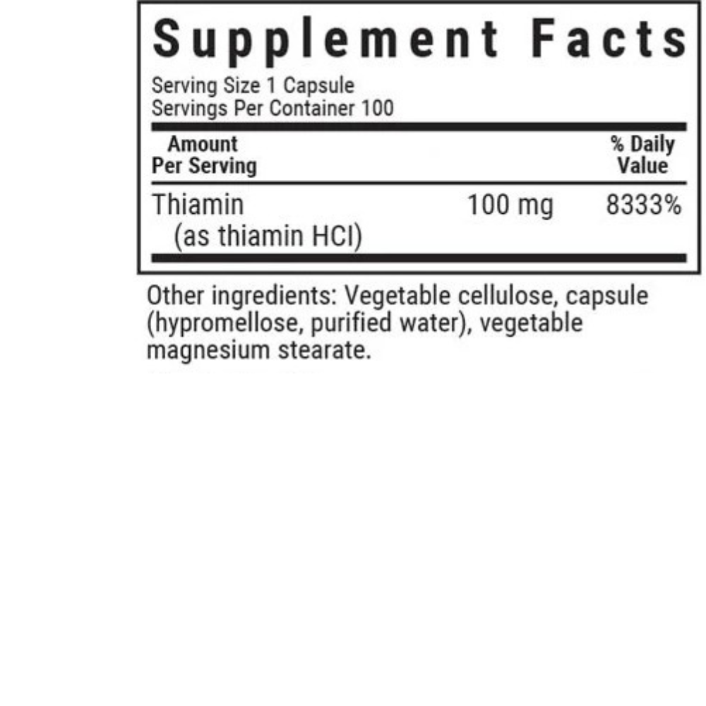 VITAMIN B1 100 mg