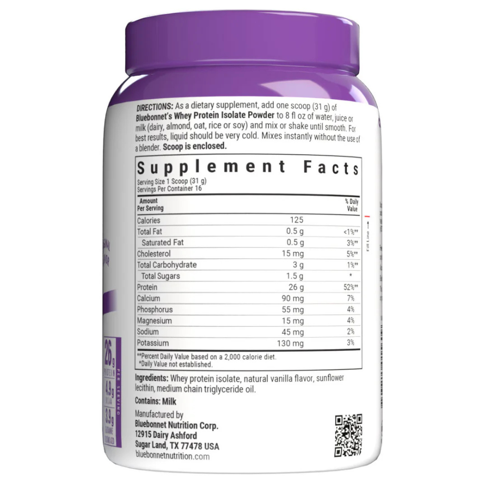 WHEY PROTEIN ISOLATE POWDER - Original Flavor