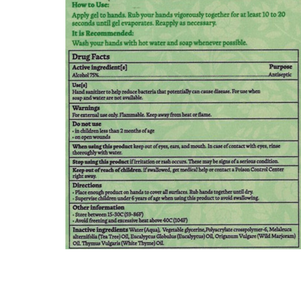 HAND SANITIZER DEFENSE FORMULA 75% ALCOHOL