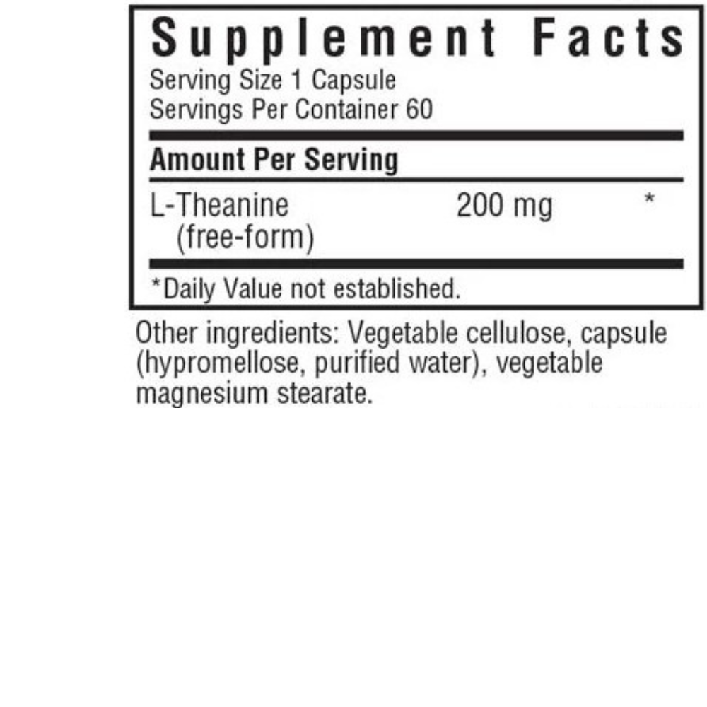 L-THEANINE 200 mg