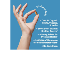 Thumbnail for Organics Mens Multi Tablets