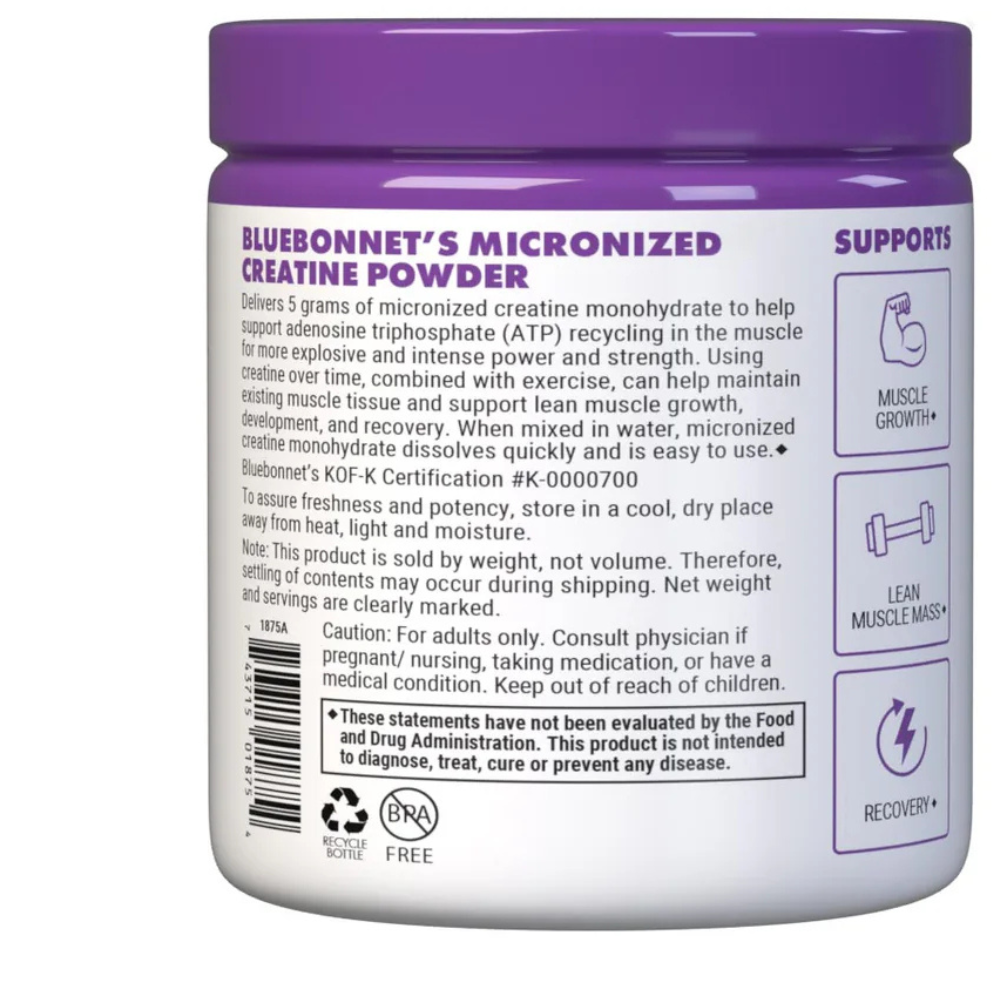 MICRONIZED CREATINE POWDER