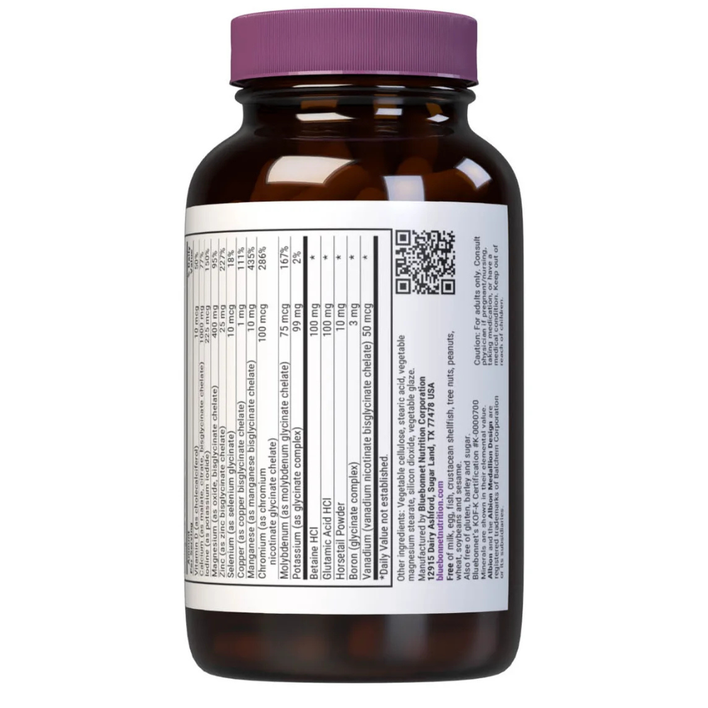 HIGH POTENCY CHELATED MULTIMINERALS (IRON-FREE)