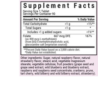 Thumbnail for EARTHSWEET CHEWABLES CELLULAR ACTIVE METHYLFOLATE 400 mcg - Raspberry Flavor