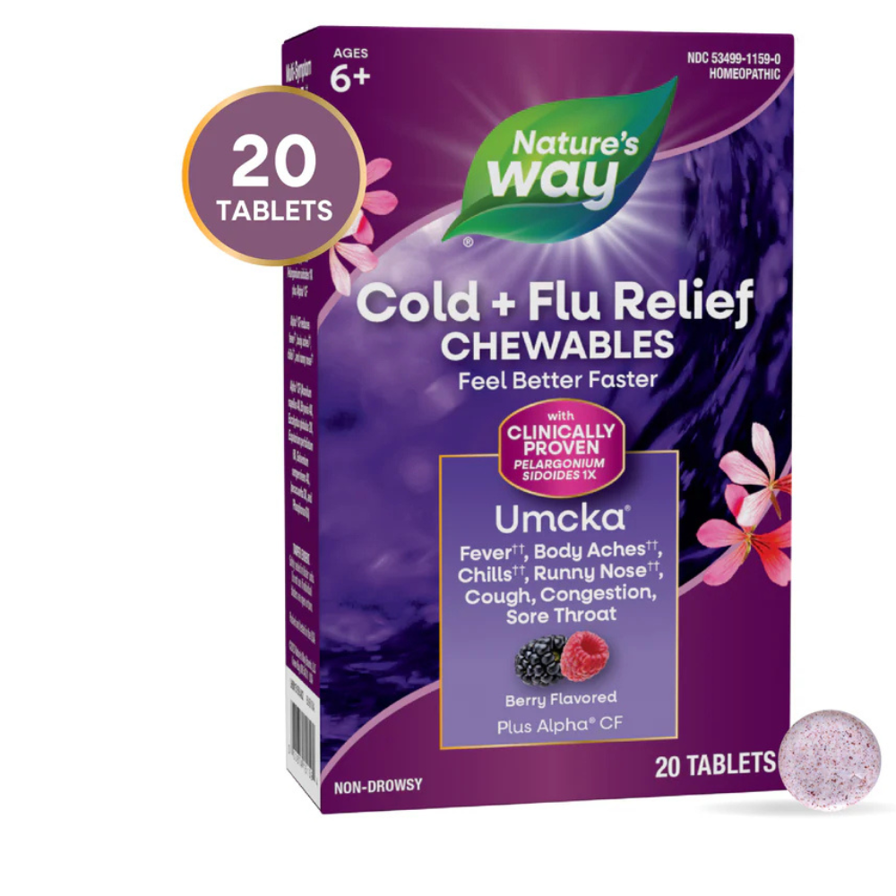 Umcka Cold+Flu Relief Chewables