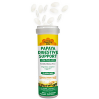 Thumbnail for PAPAYA DIGESTIVE SUPPORT - ON THE GO, PINEAPPLE PAPAYA FLAVOR