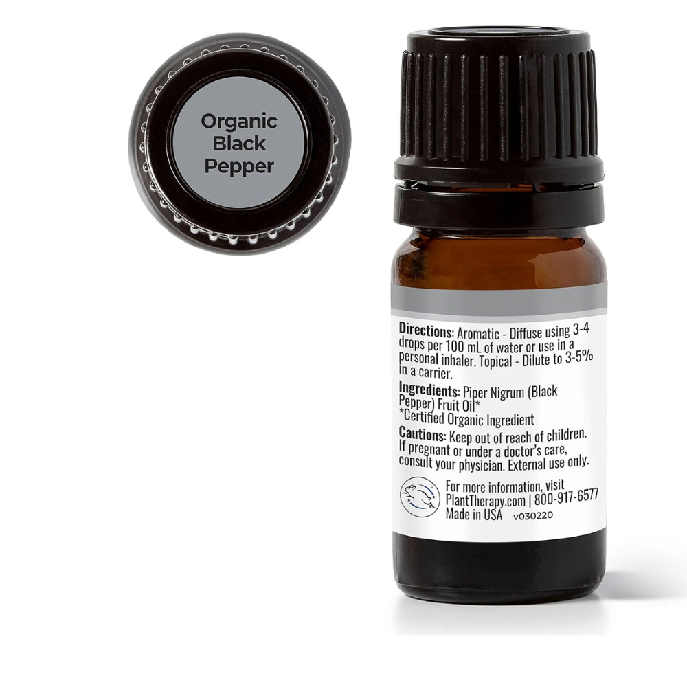 Organic Black Pepper Essential Oil