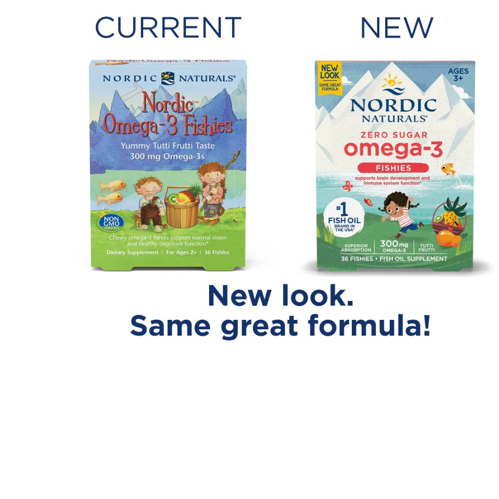 Zero Sugar Omega-3 Fishies