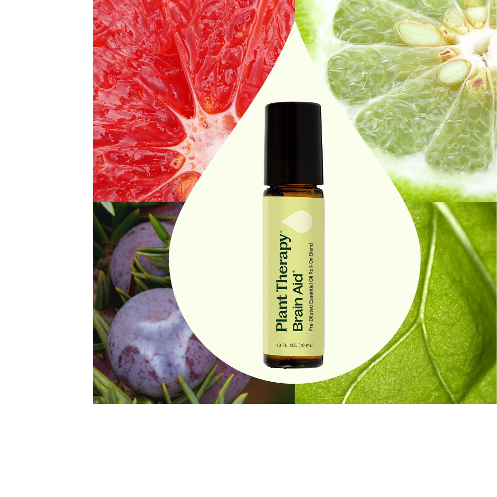 Brain Aid Essential Oil Blend Pre-Diluted Roll-On