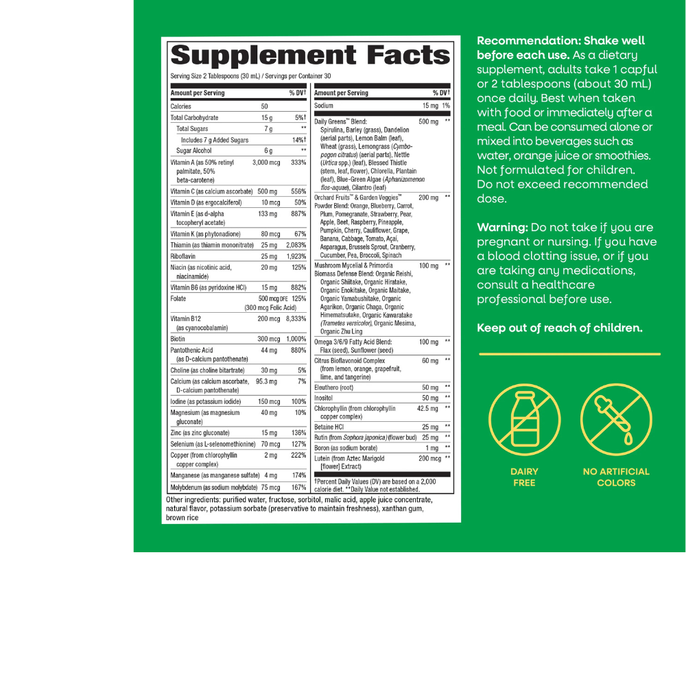 Alive! Max Potency Liquid Multivitamin