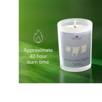 Thumbnail for Fresh Linen Breeze Naturally Scented Candle
