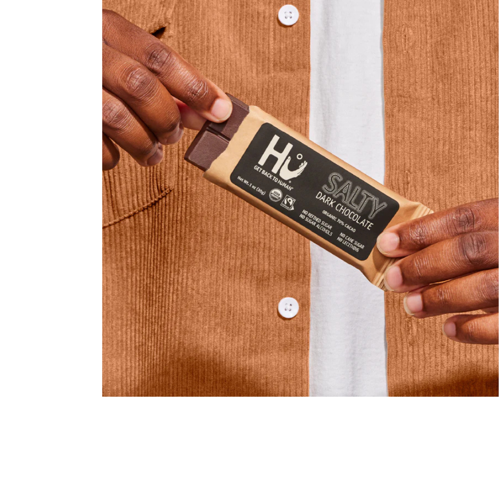 Organic Salty Dark Chocolate Bar