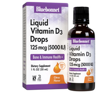 Thumbnail for LIQUID VITAMIN D3 DROPS 125 mcg (5000 IU) - Citrus Flavor