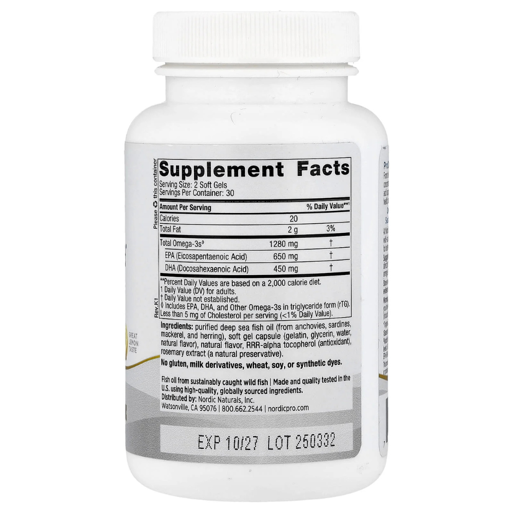 ProOmega in Fish Gelatin