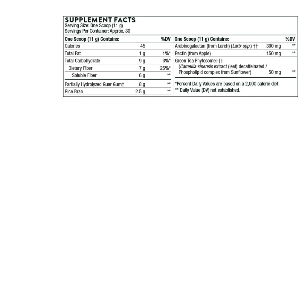 Thorne Research Fibermend, 400 mg | Village Green Apothecary