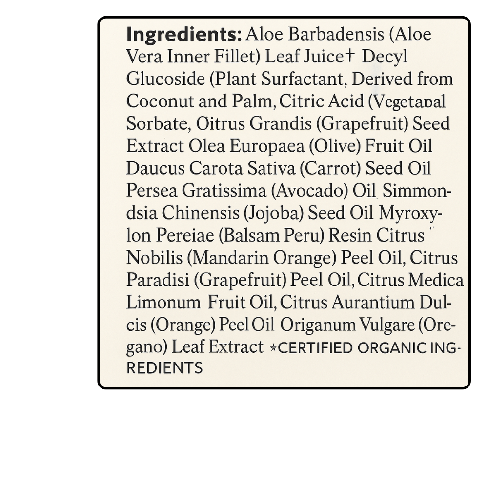 SPRING GARDEN BABY SHAMPOO & WASH