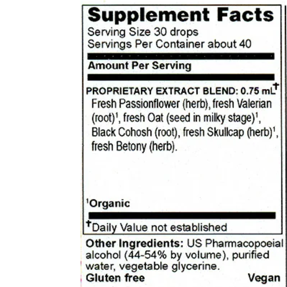 Nervine Tonic Classic Liquid Extract