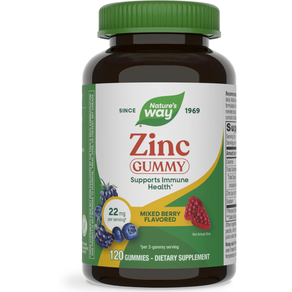 Zinc Gummies, Mixed Berry Flavored