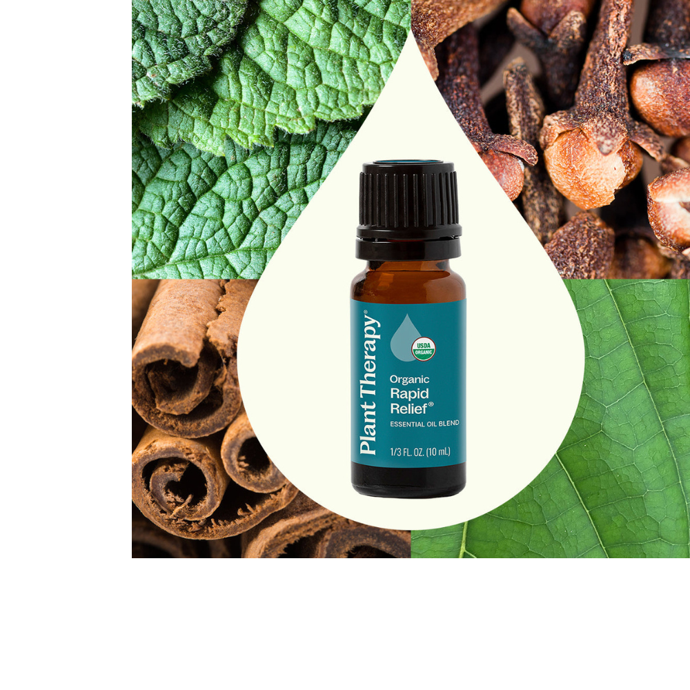 Organic Rapid Relief Essential Oil Blend