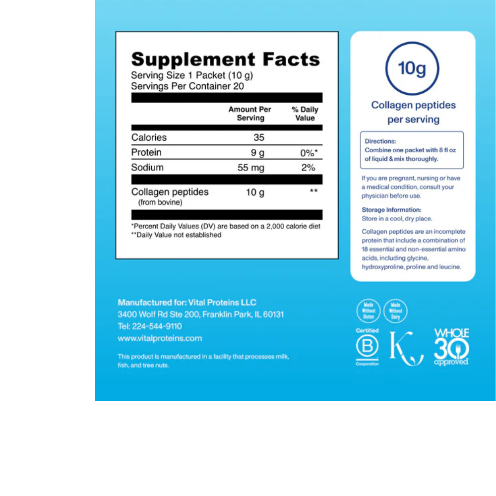 Collagen Peptides UNFLAVORED