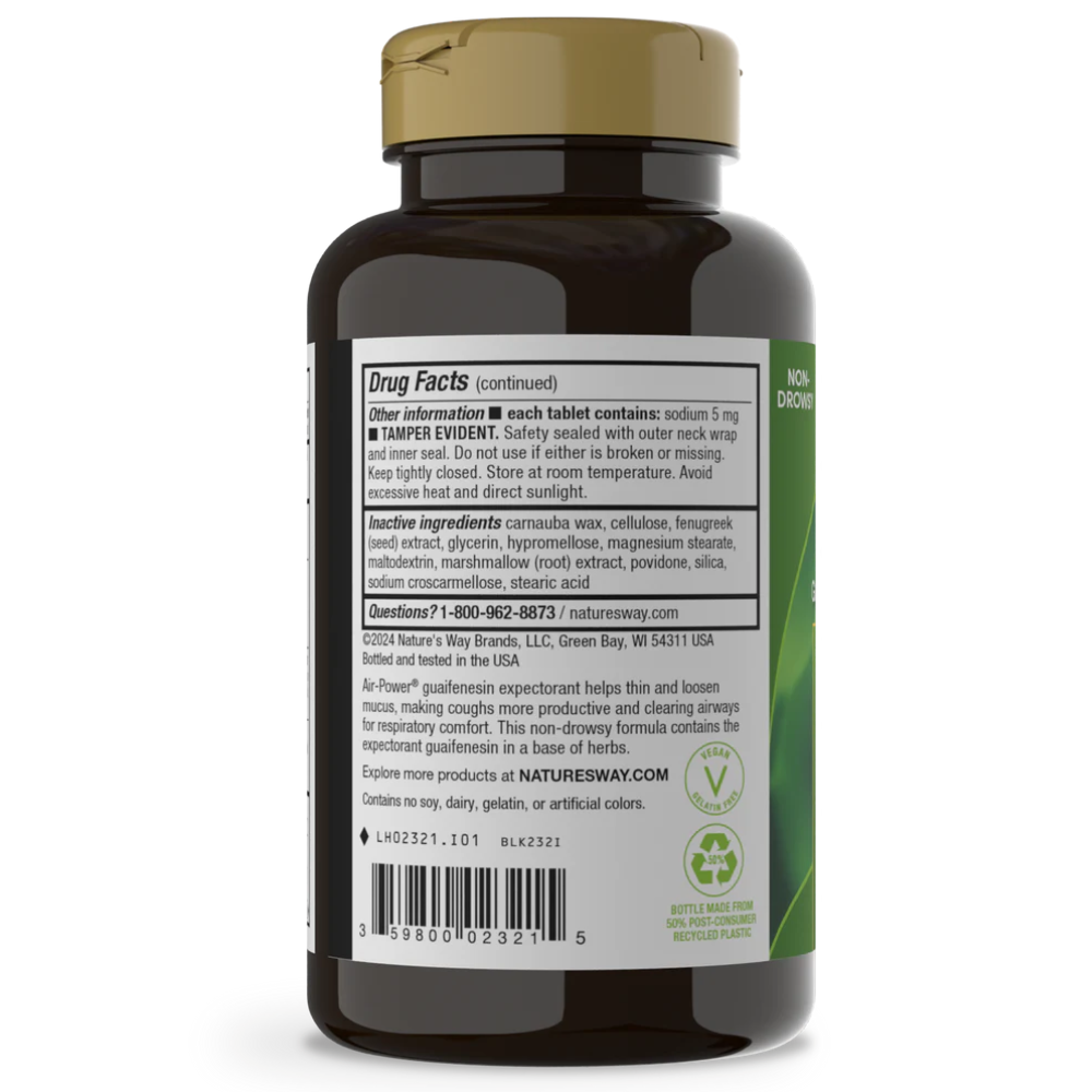 空気サプリ　AIR Supple Nature's Way Air-Power Tablets, 100 | Village Green Apothecary