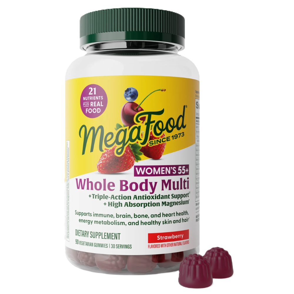 Gomitas multivitamínicas para mujer 55+ de cuerpo completo