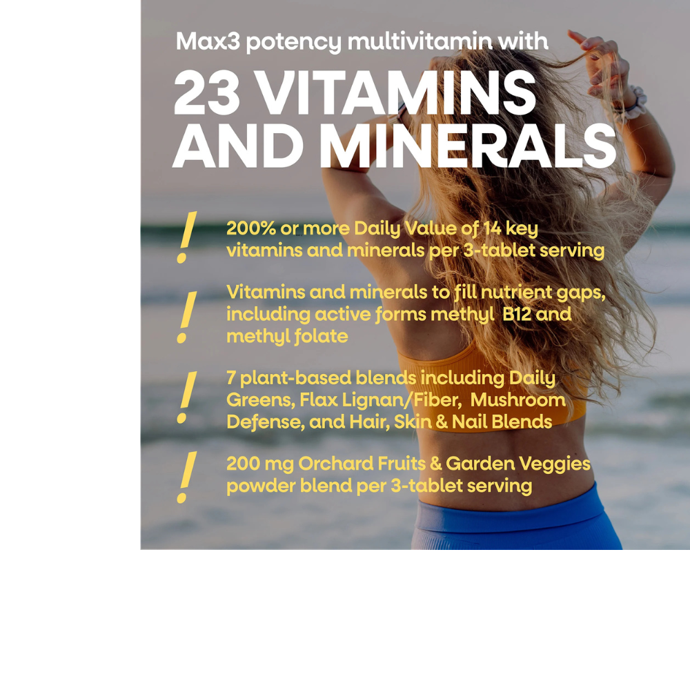 ¡Alive! Max3 Potencia Multivitamínico Completo para Mujeres