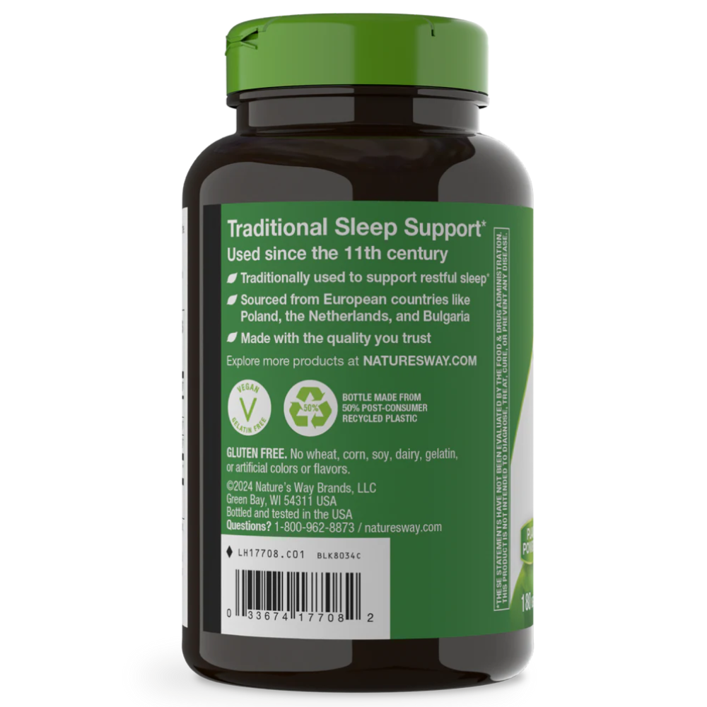 Nature's Way Valerian Root, 180 | Village Green Apothecary