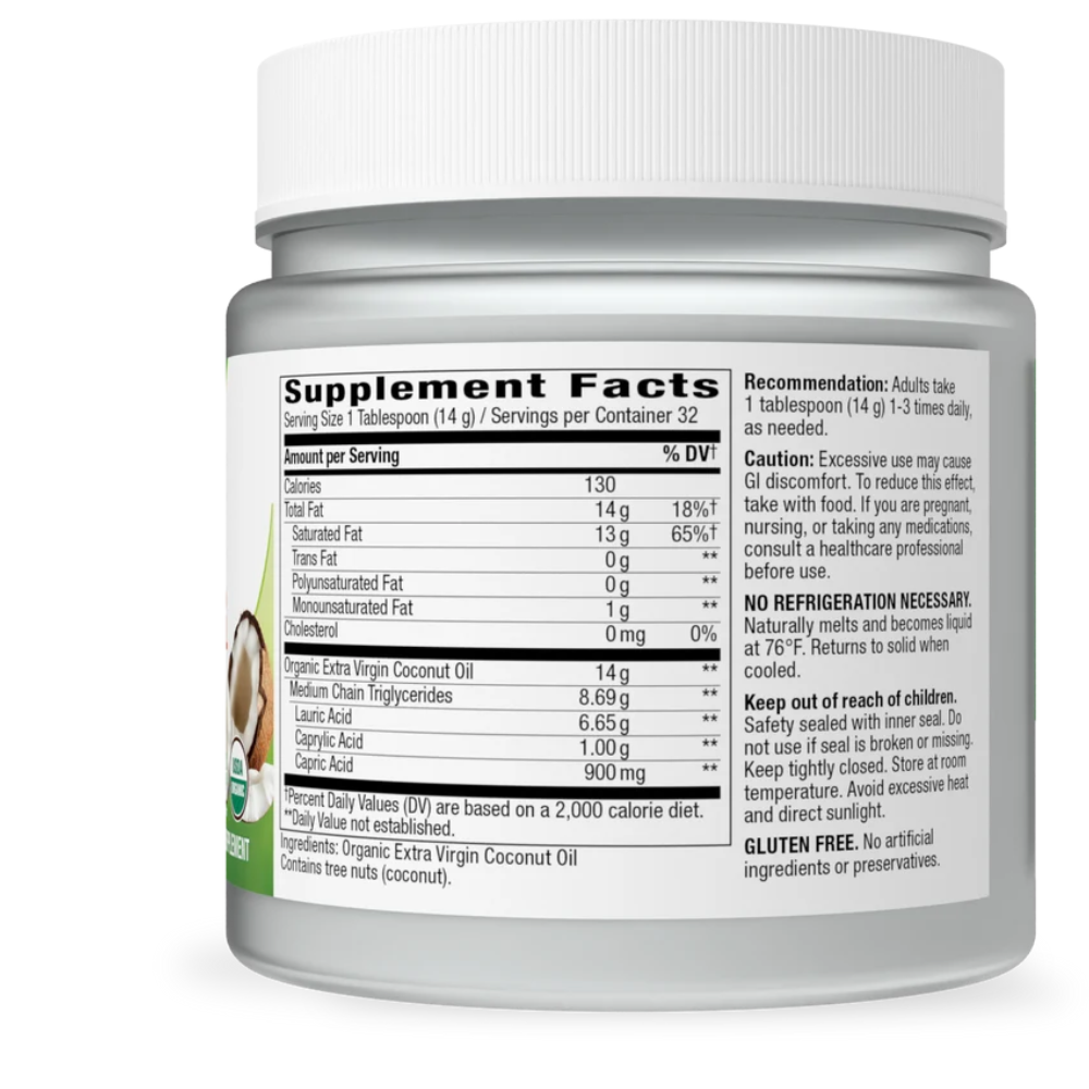 Organic Extra Virgin Coconut Oil