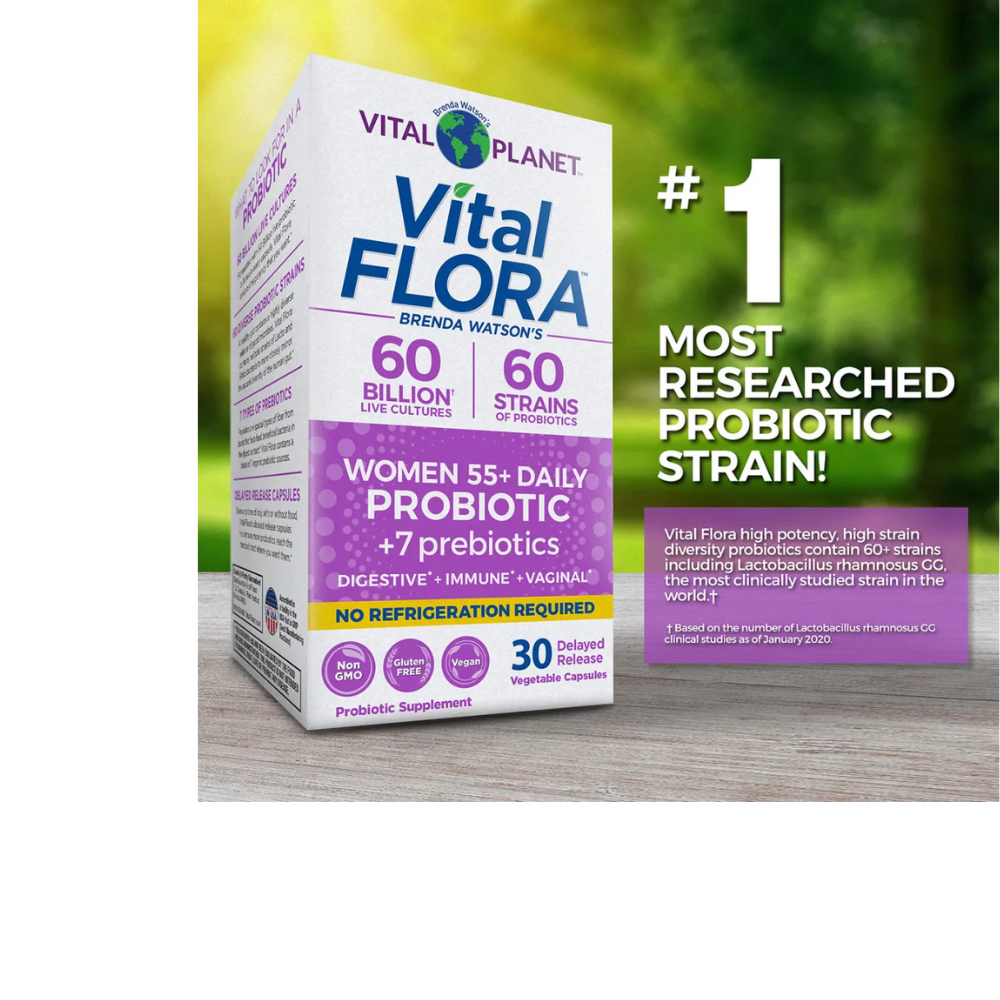 VITAL FLORA 60/60 SS WOMEN'S 55+ | 30 | Vital Planet | Village