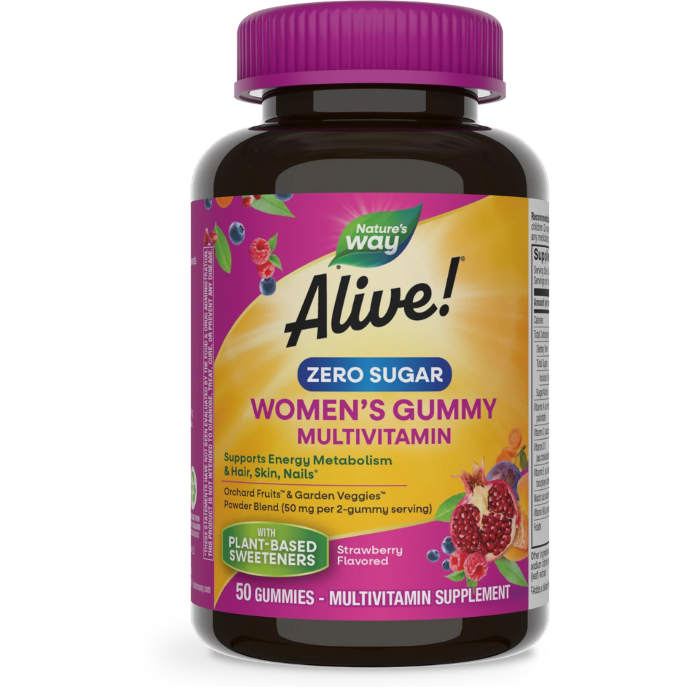 Alive! Zero Sugar Women's Gummy Multivitamin