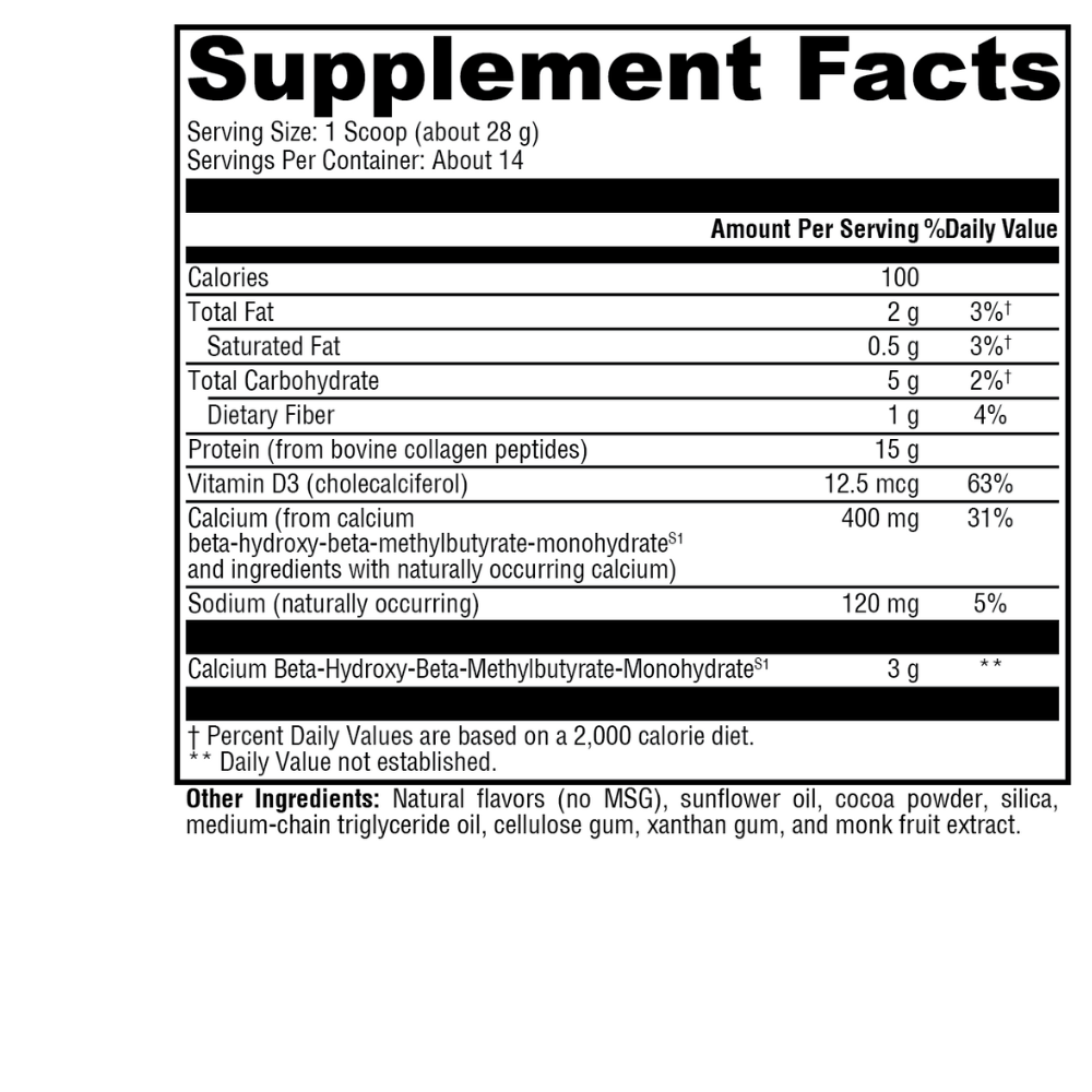 FIT Food Lean Collagen Mocha Latte 14 Servings