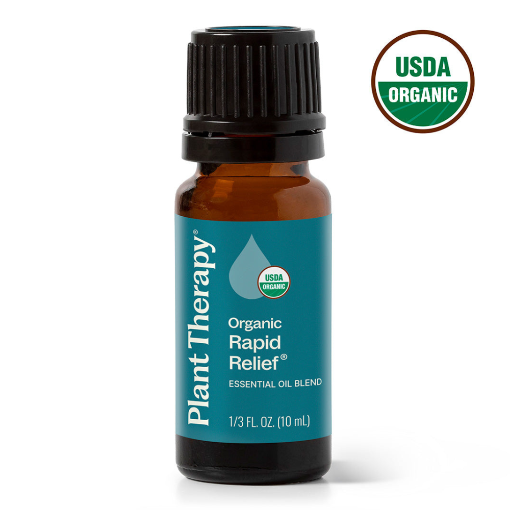 Organic Rapid Relief Essential Oil Blend