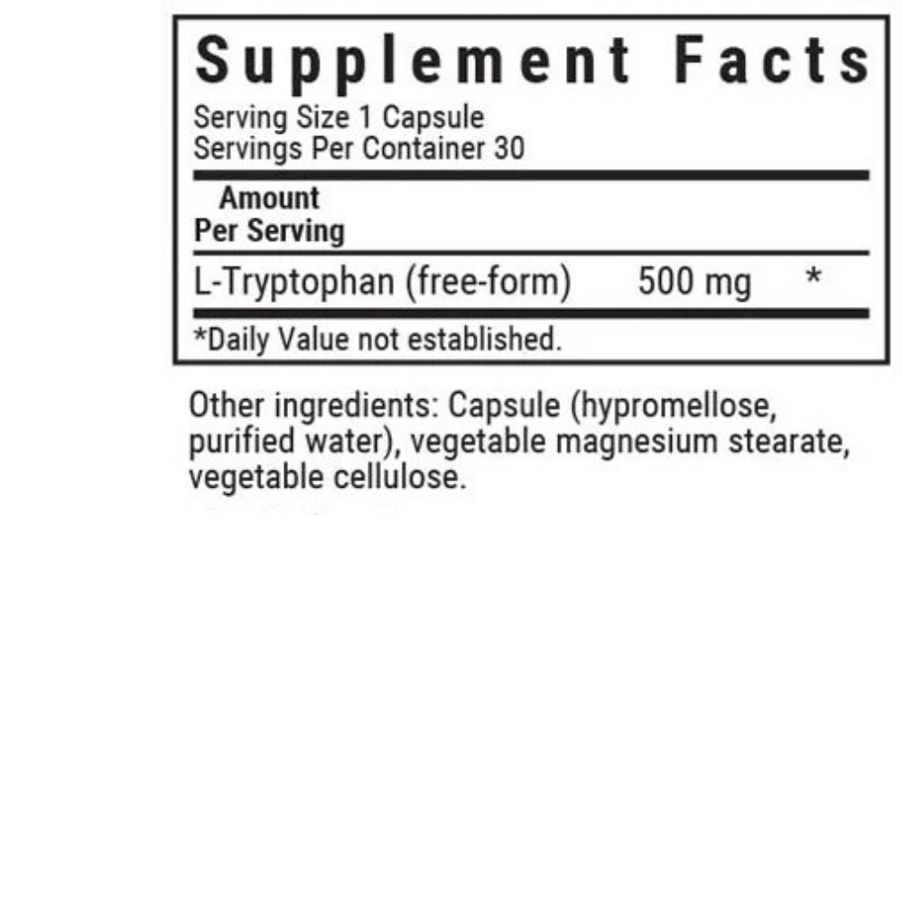 L-TRYPTOPHAN 500 mg
