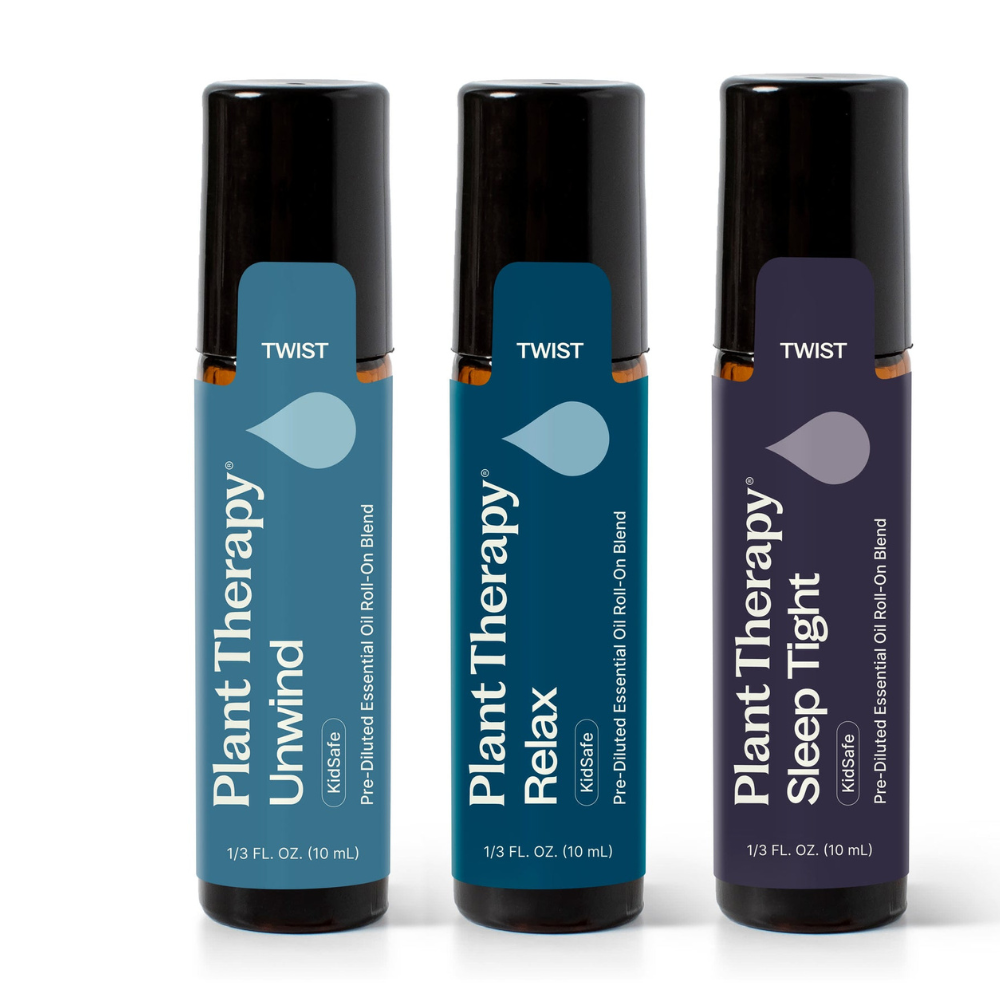 Juego de roll-on de mezcla de aceites esenciales para dormir tranquilo