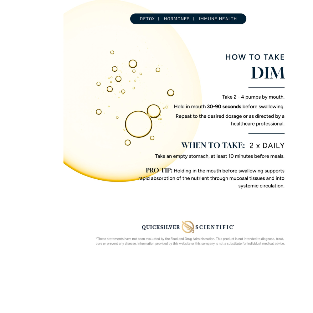 Nanoemulsion DIM
