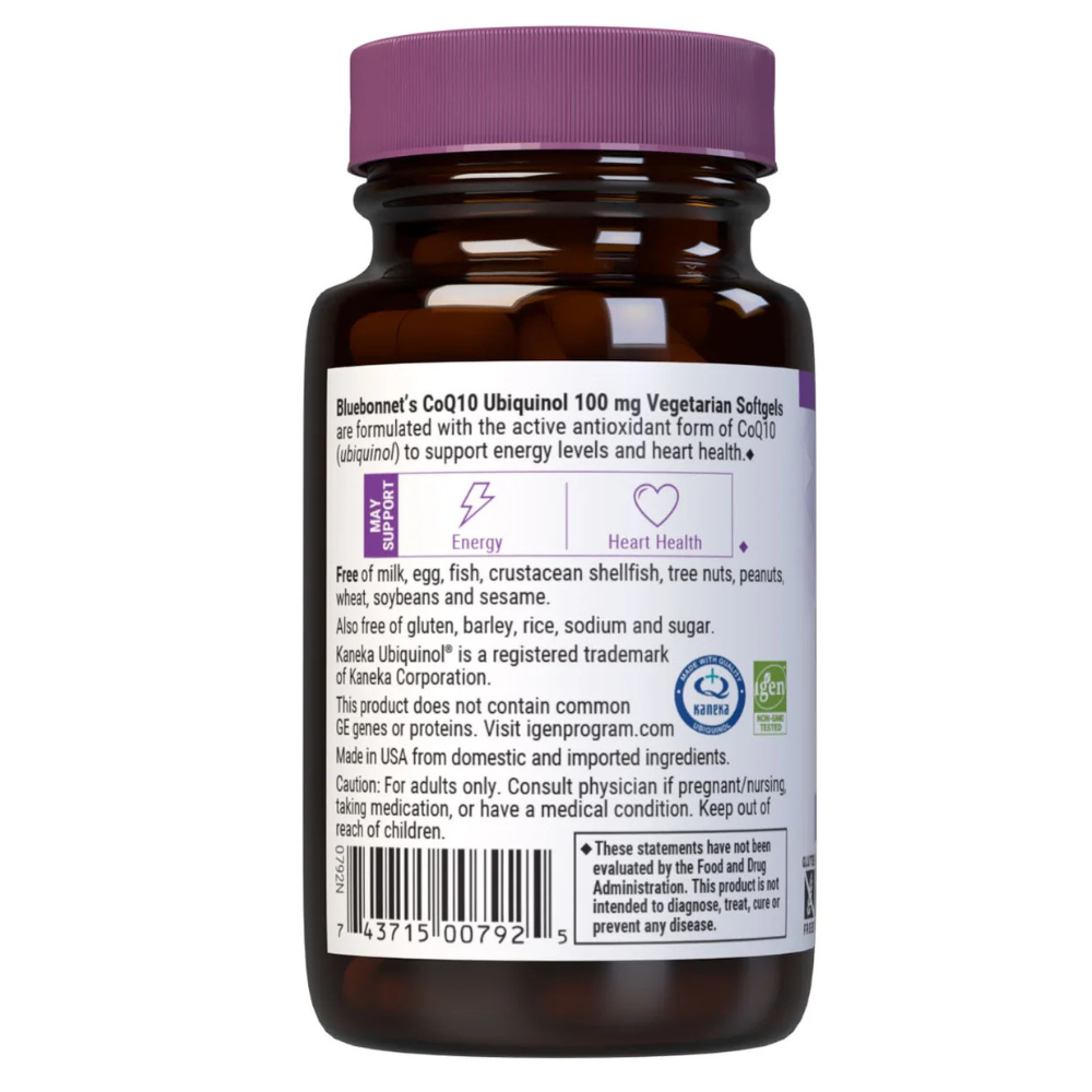 CELLULAR ACTIVE COQ10 UBIQUINOL 100 mg